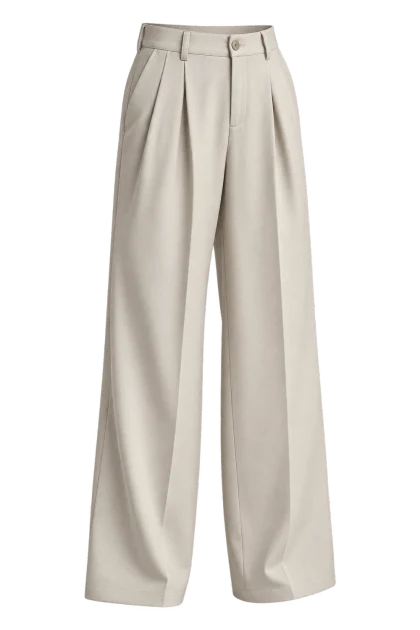 Illustrative source photo for the pants campaign